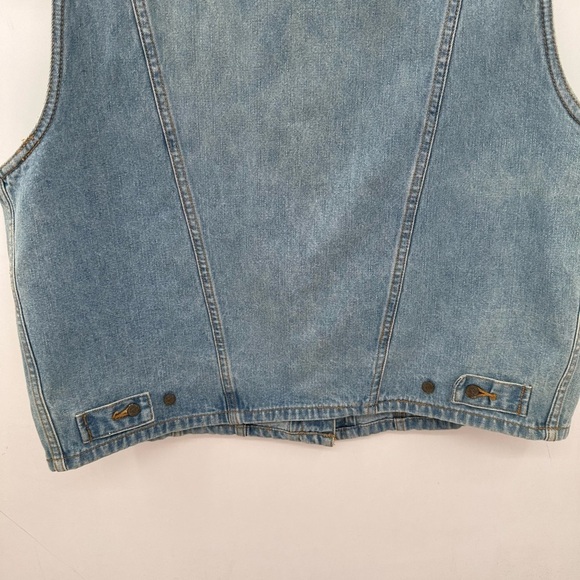 Denim Sleeveless Jacket - Picture 5 of 8